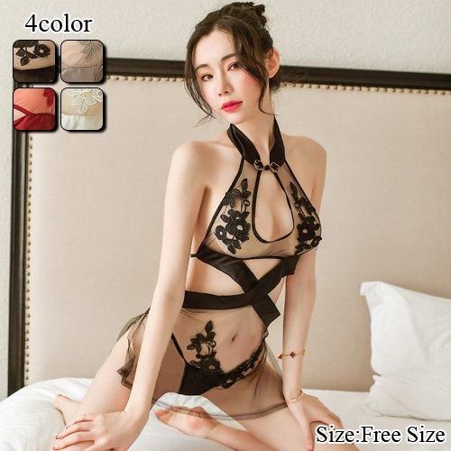 花柄チュールレースが高級感を漂わせる大人のベビードール スベビードール通販商品一覧