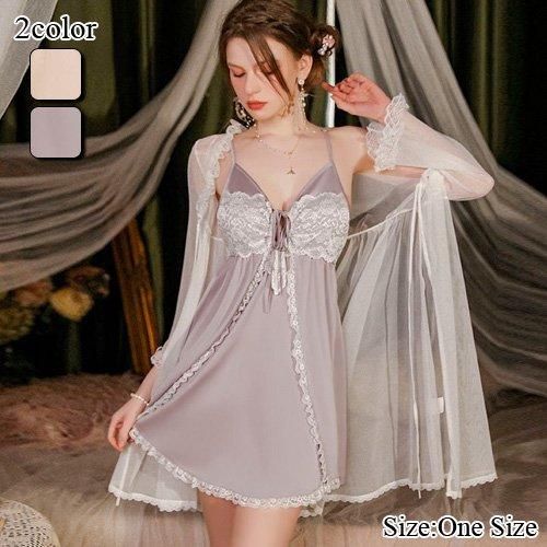 バックスタイルも抜かりない官能的なベビードール lingerie sexy