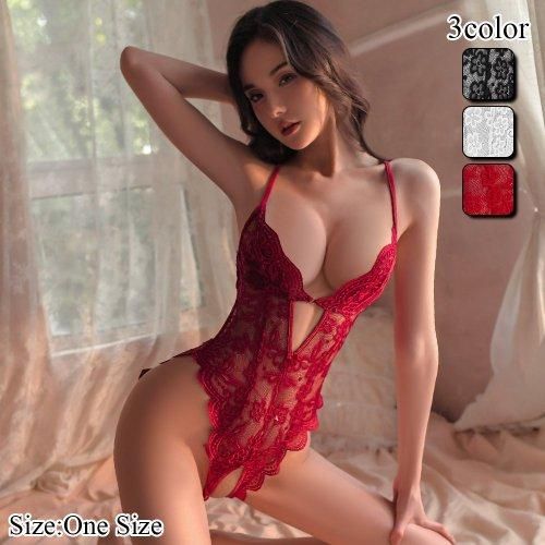 バックスタイルからもキュートが溢れるテディ セクシー ランジェリー 素