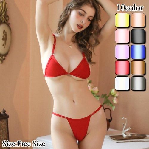 バスルームでもパートナーを魅了するブラ・ショーツセット ランジェリー エロ