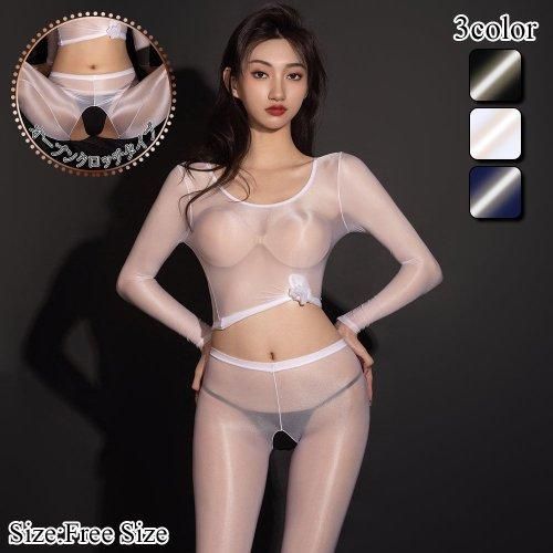 五感全てを刺激するスポーティなセパレートボディスーツ エッチ な 下着