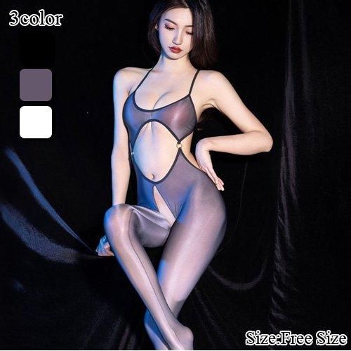 大胆カットアウトで五感の全てを刺激するボディスーツ セクシー ランジェリー 大きい サイズ