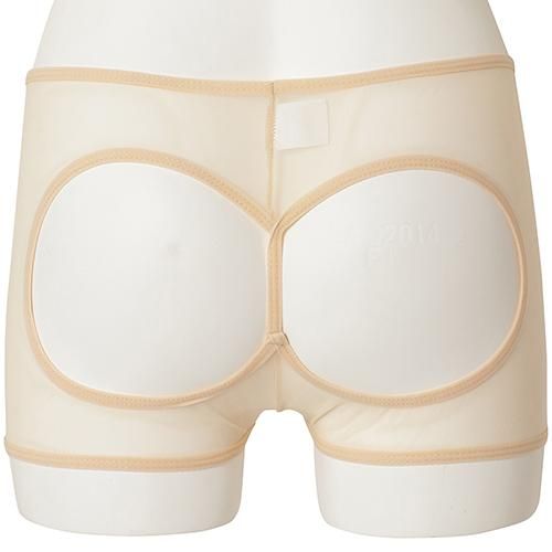 ストレッチメッシュ生地のOバックがセクシーなボーイレッグタイプのショーツ エロ ランジェリー 通販
