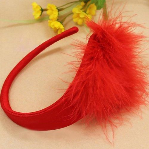 フロント部分に羽根の装飾をあしらったゴージャス感のあるCストリング セクシー ランジェリー av