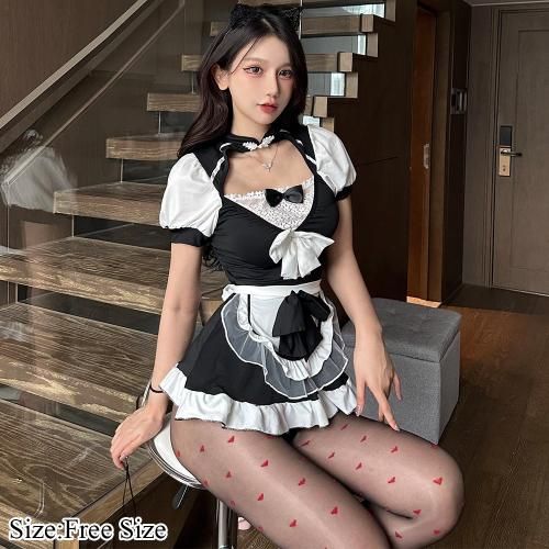 たっぷり時間をかけてご奉仕を要望♪メイド風コスプレ ランジェリー ショップ 安い