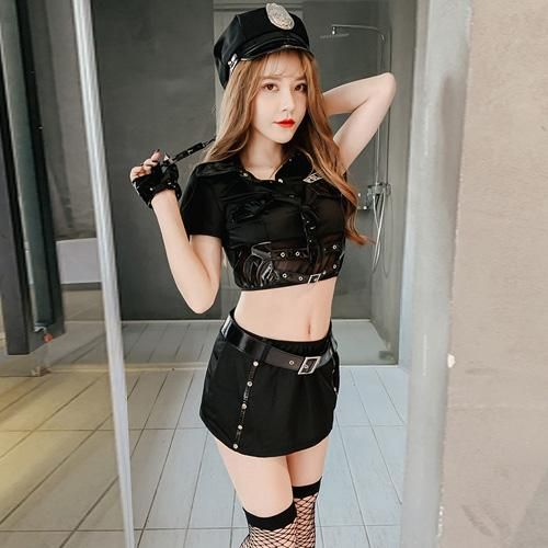 本格的なポリスウーマン風コスプレ 日本セクシーランジェリーの通販
